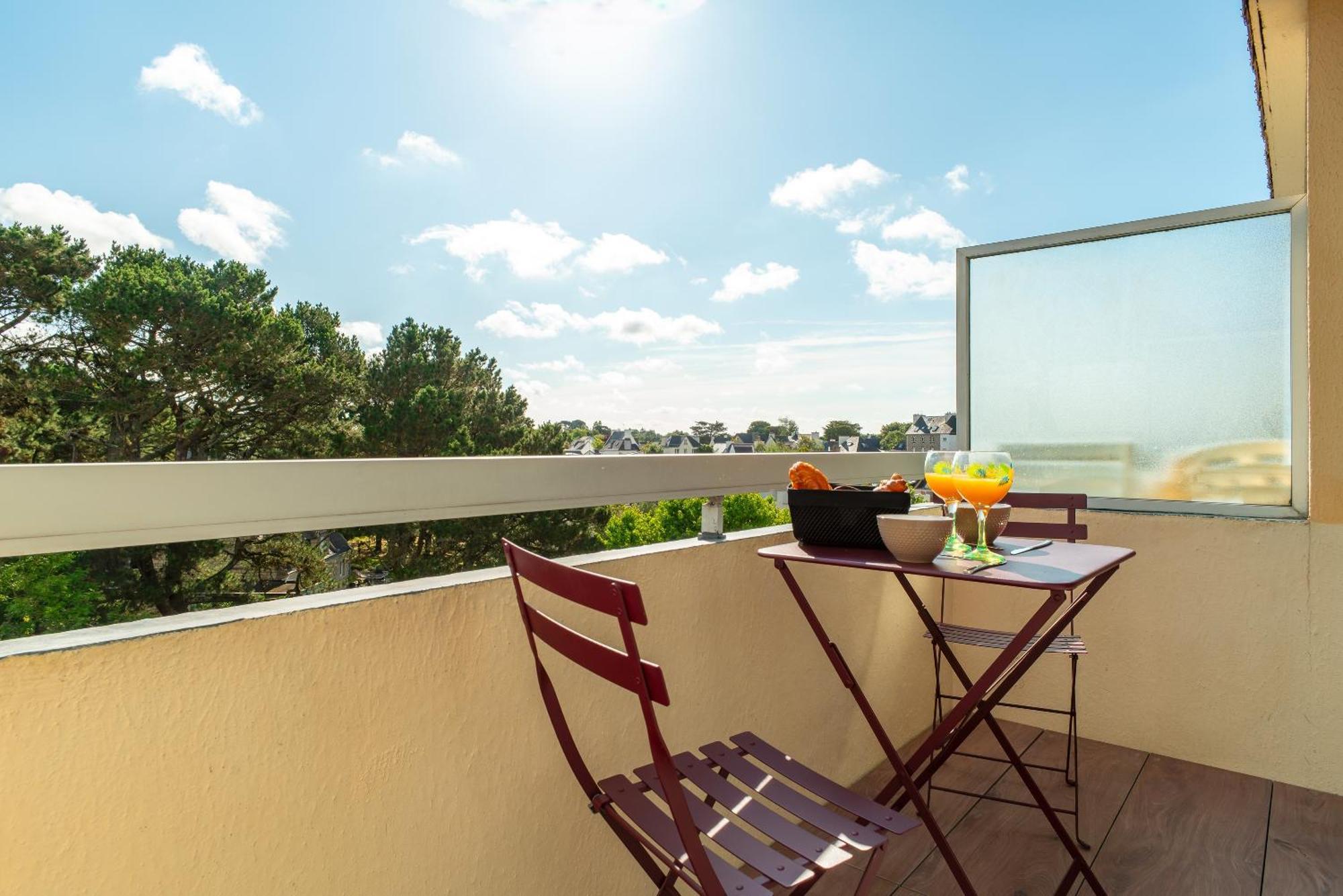 Le Rocher De Benodet - Studio 2P 150M De La Plage Extérieur photo